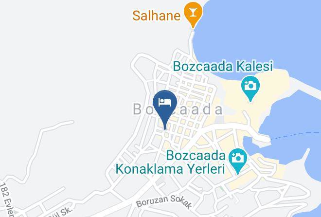 Bozcaada - Gunes Pansiyon Maps