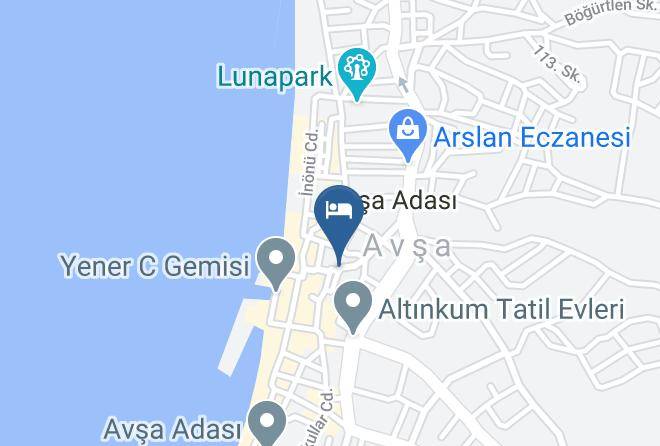 Marmara District - Gunes Pansiyon Maps