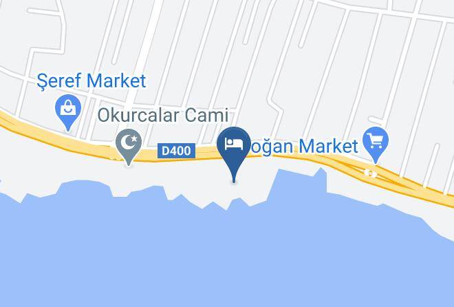 Okurcalar - Gunes Resort Alanya Maps