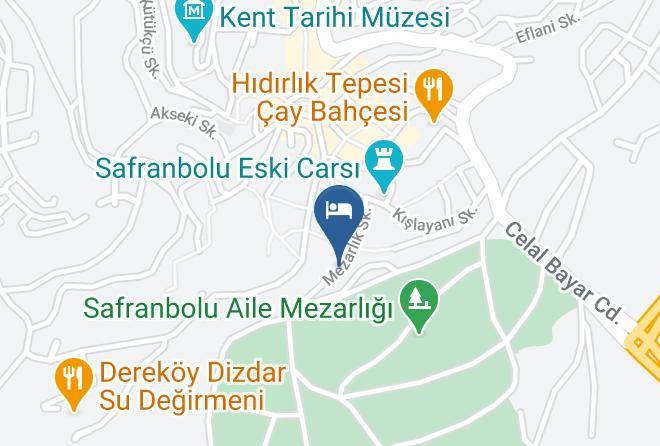 Safranbolu - Gunes Vip Konak Otel Maps