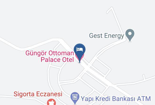 Antakya - Gungor Ottoman Palace Otel Maps