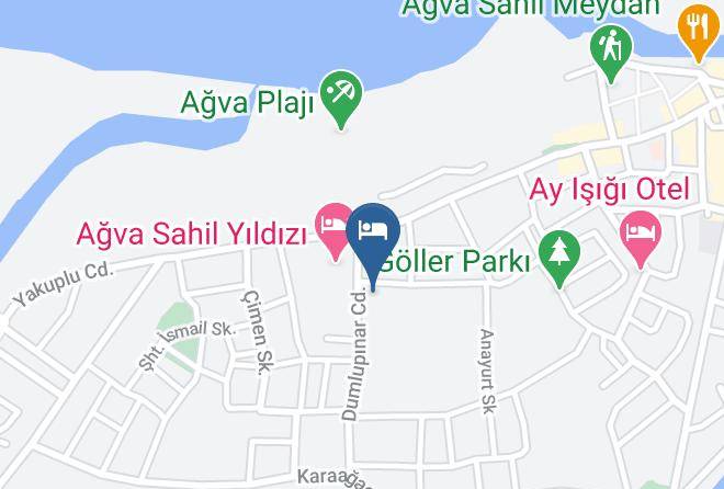 Sile - Agva Gunisigi Otel Maps