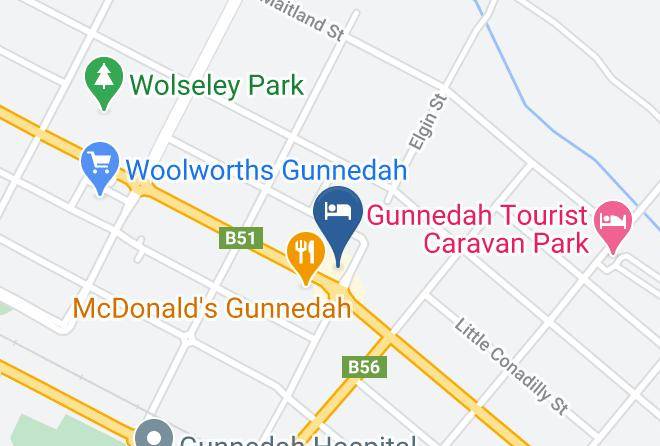 Gunnedah - Gunnedah Hotel + Vita Restaurant Maps
