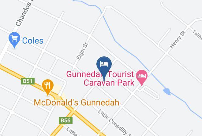 Gunnedah - Gunnedah Lodge Motel Maps