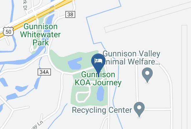 Gunnison Koa Journey Map