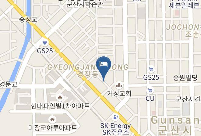 Gunsansi - Gunsan Jnk Classic Hotel Black Maps