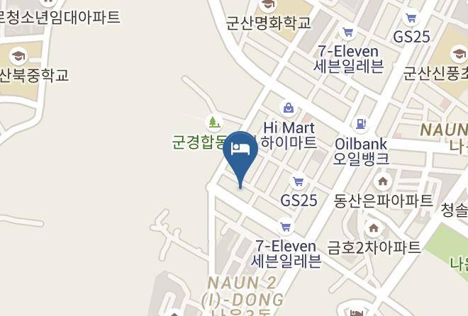 Gunsansi - Gunsan Jnk Classic Hotel Gold Maps