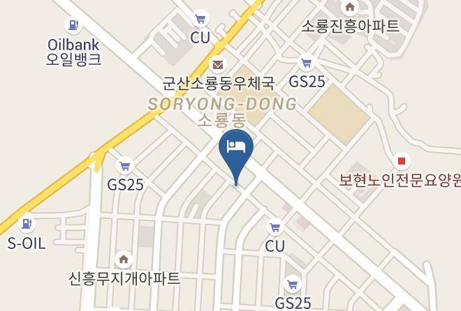 Gunsansi - Gunsan Riverhill Hotel Maps
