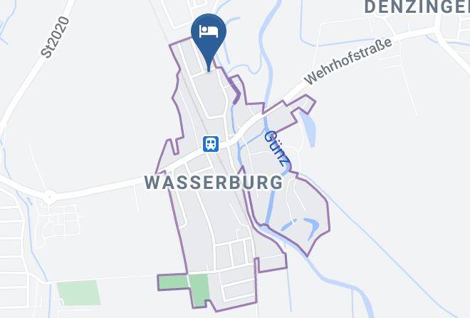 Gunzburg - Gunzburger Ferienhaus Sonnenschein Maps