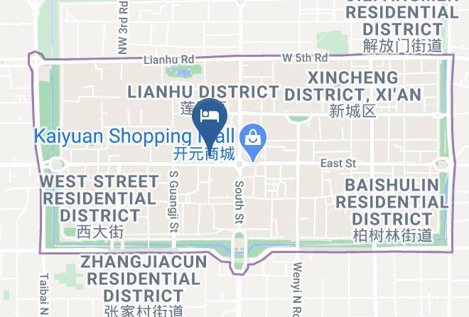 Xi An - Guo Ming Garden Hotel Maps