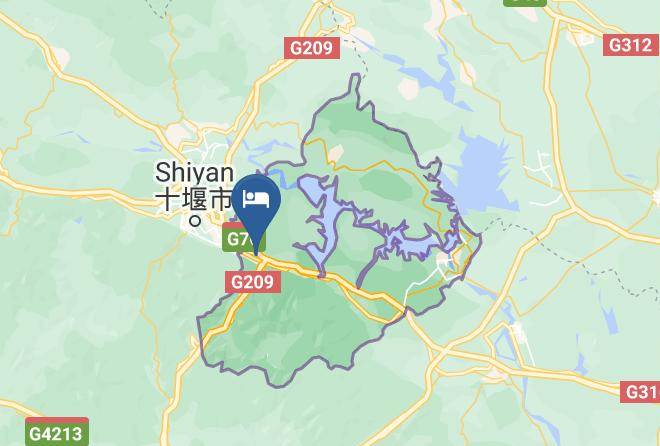 Shiyan - Guochun Hotel Maps