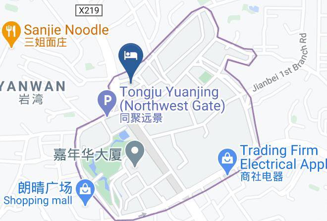 Jiangbei District - Guoli Hotel Maps
