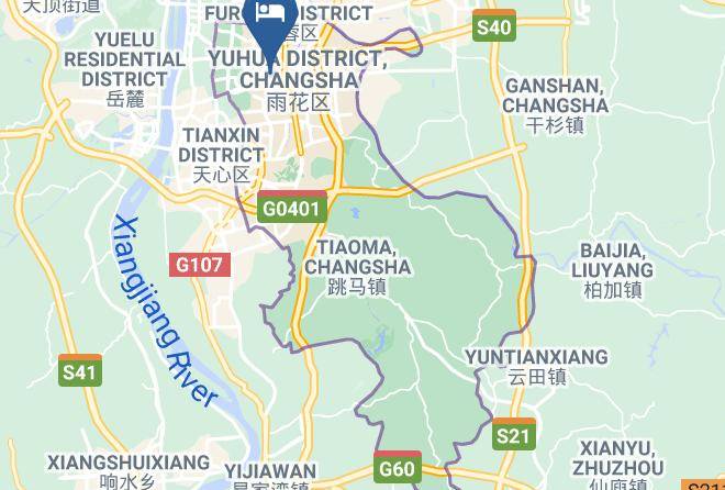 Changsha - Guolong Business Hotel Maps