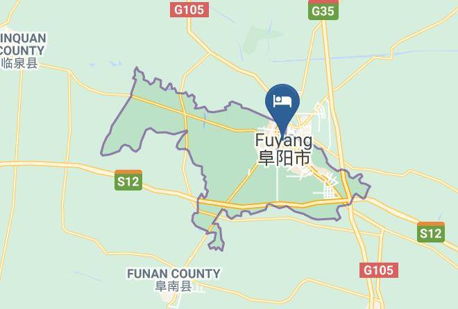 Fuyang - Guorui Hotel Maps