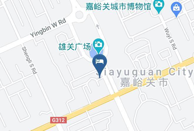 Jiayuguan - Guotai Hotel Maps