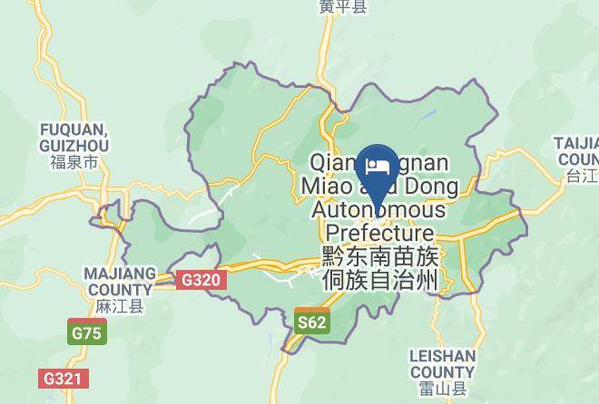 Qiandongnan Aut Prefecture - Guotai Hotel Maps