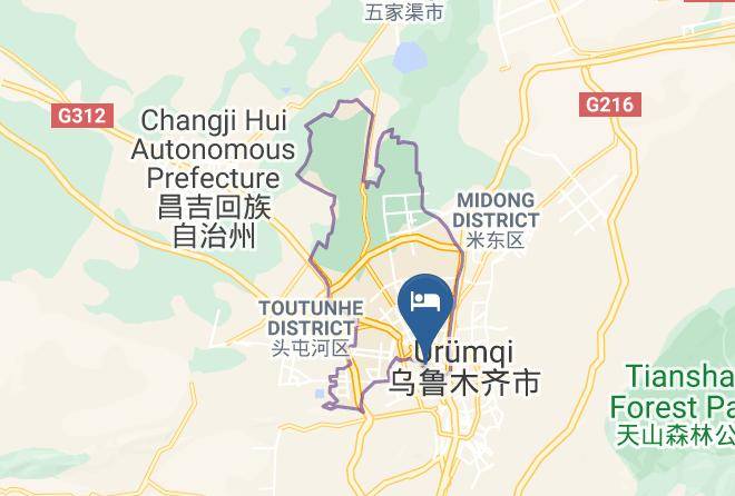 Urumqi - Guotai Hotel Maps