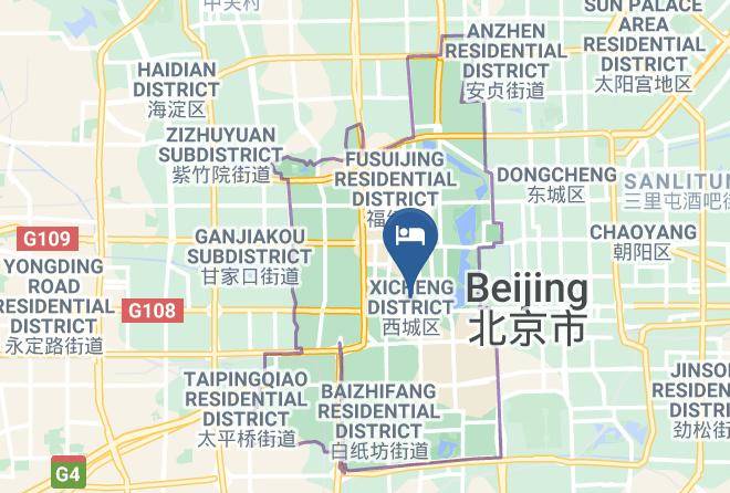 Xicheng District - Guoxin Garden Hotel Maps