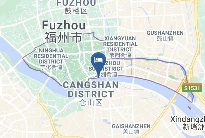 Fuzhou - Guoyang Hotel Maps