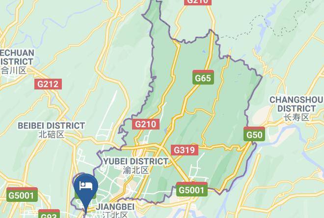 Jiangbei District - Guoyi Boutique Hotel Maps