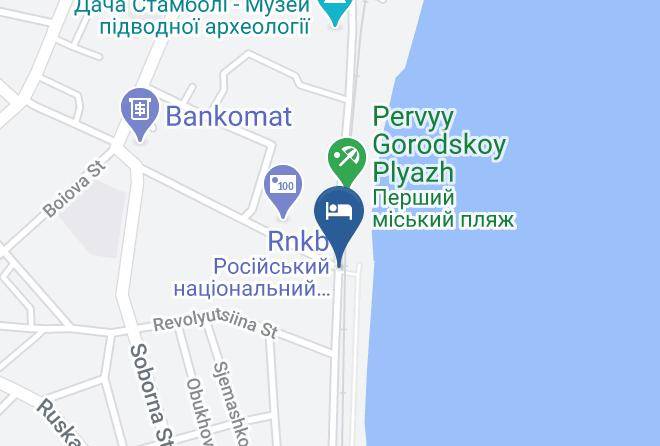 Feodosiya - Gup Rk Solnechnaya Tavrika Pansionat Feodosia Maps
