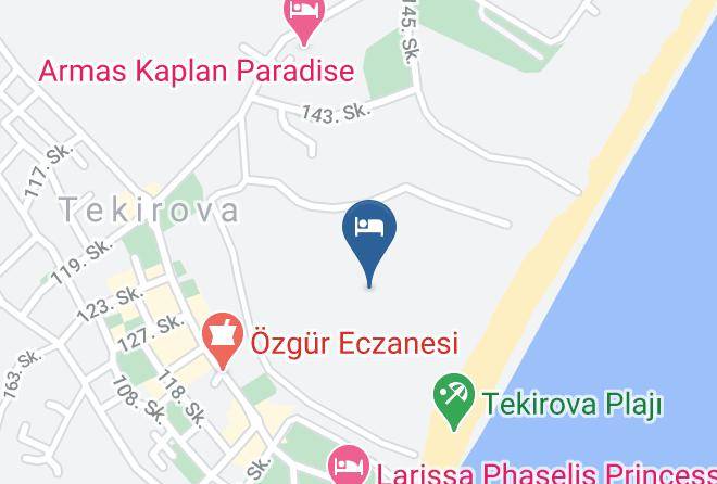 Antalya - Gural Premier Tekirova Maps