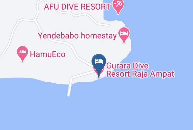 Raja Ampat Regency - Gurara Dive Resort Raja Ampat Maps
