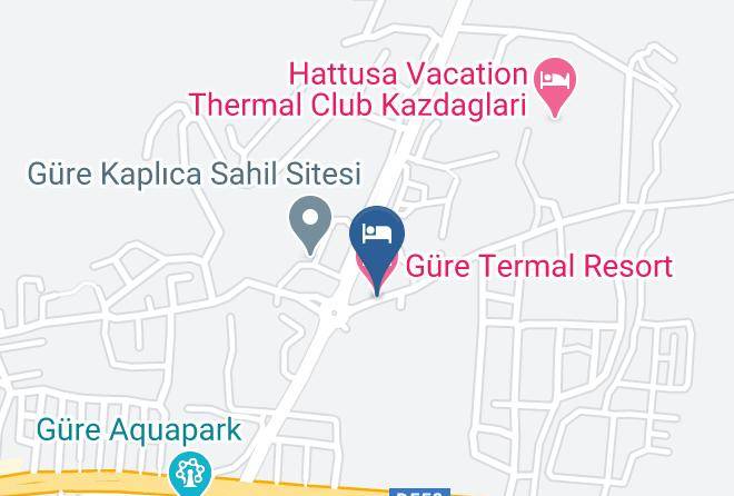 Edremit - Gure Termal Resort Maps
