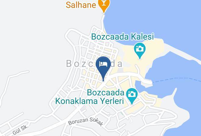 Bozcaada - Gurkol Pansiyon Maps