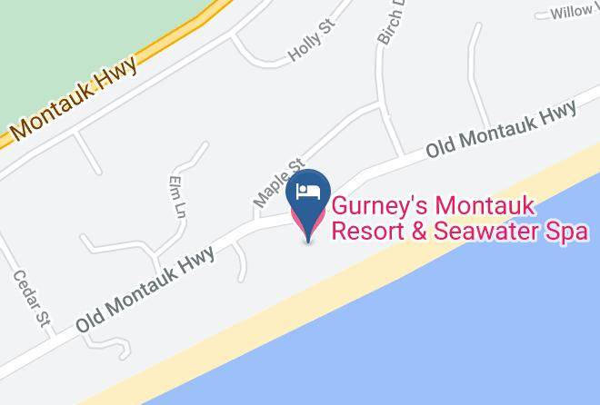 Suffolk - Gurney's Montauk Resort & Seawater Spa Maps