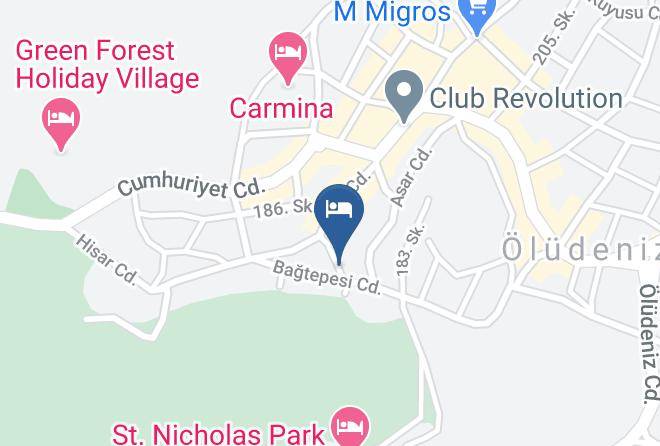 Fethiye - Gurol Hotel Maps