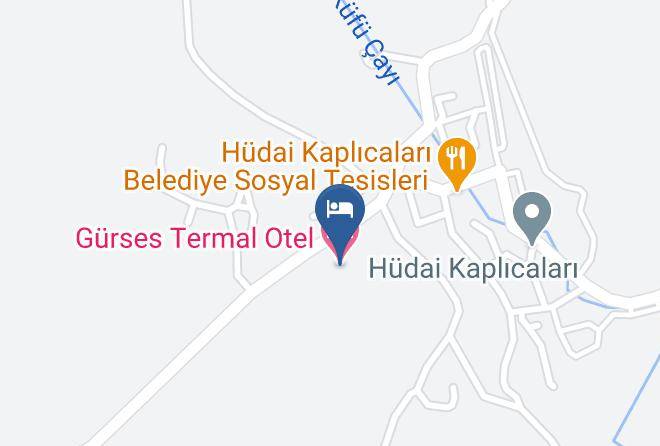 Sandikli - Gurses Termal Otel Maps