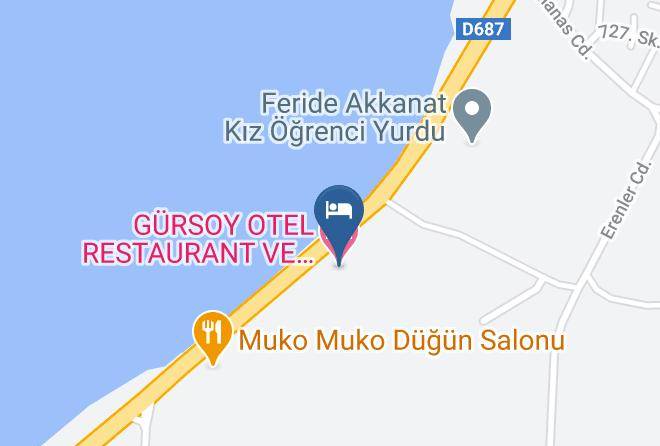 Beysehir - Gursoy Otel Restaurant Ve Dugun Sarayi Maps