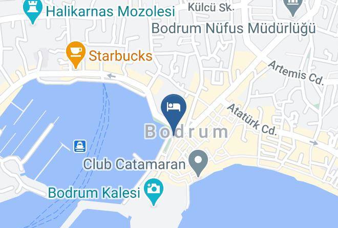 Bodrum - Gurup Otel Maps
