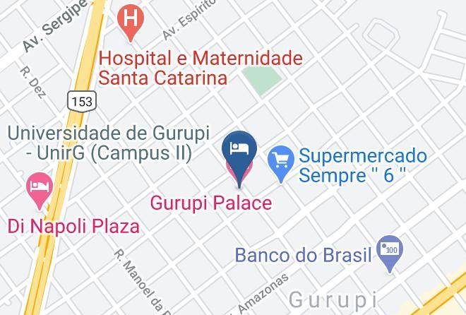 Gurupi Palace Hotel Map