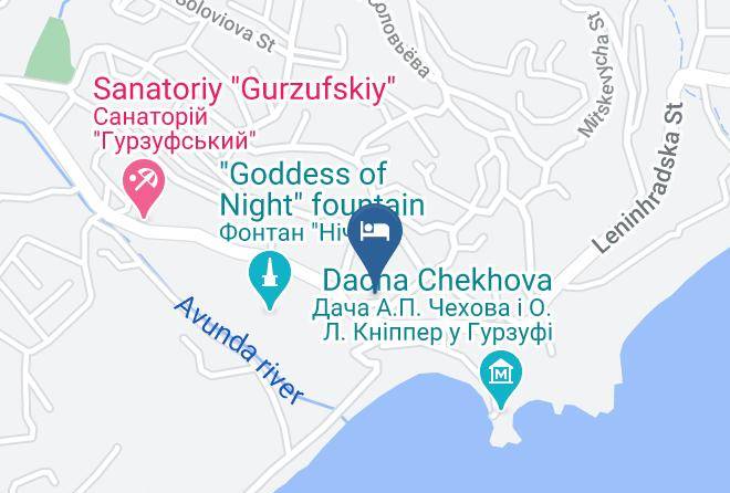 Yalta - Gurzuf Sunrise Hotel Maps