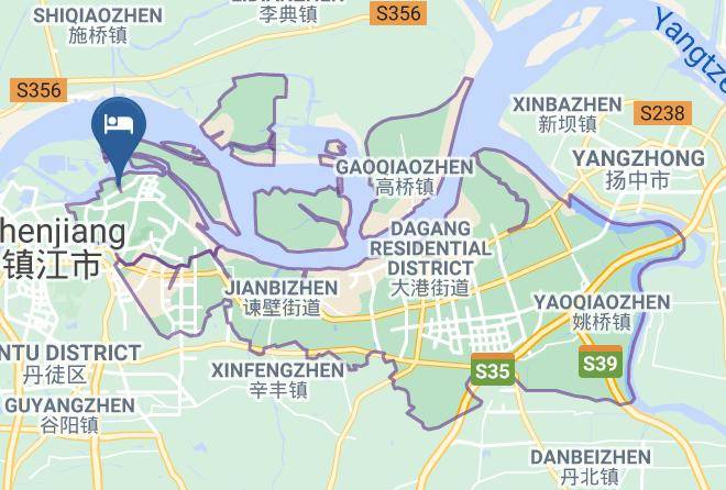 Zhenjiang - Gushi Theme Hotel Maps