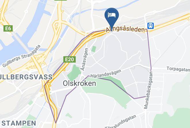 Goteborg - Gustav Bed & Kitchenette Maps