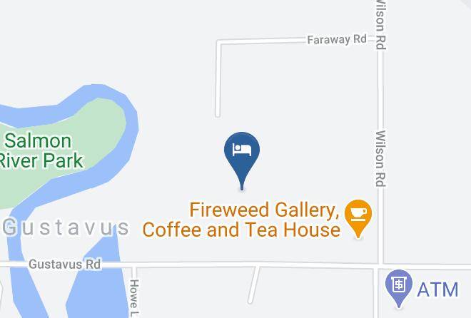 Gustavus Inn At Glacier Bay Map