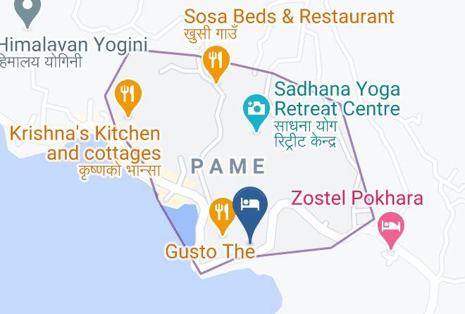 Pokhara - Gusto Accommodation Pvt Ltd Maps