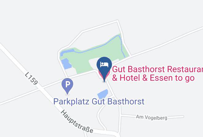 Herzogtum Lauenburg - Gut Basthorst Restaurant & Hotel & Essen To Go Maps