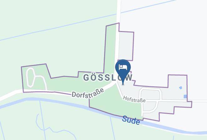 Ludwigslust Parchim - Gruppenunterkunft Gut Goesslow Maps