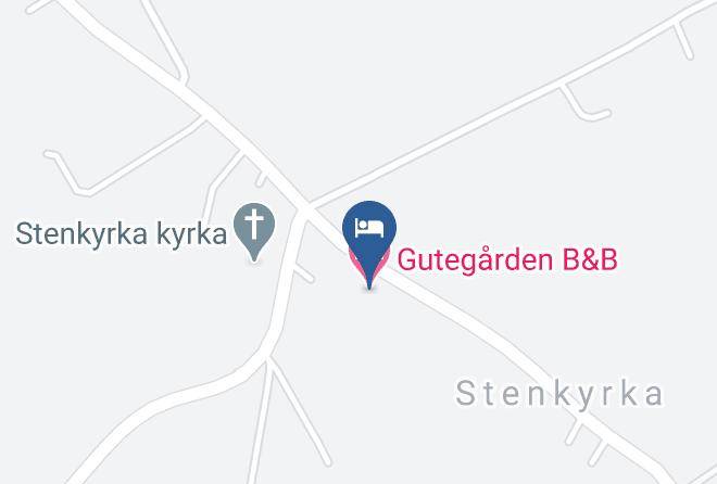 Gotland - Gutegarden B&b Maps