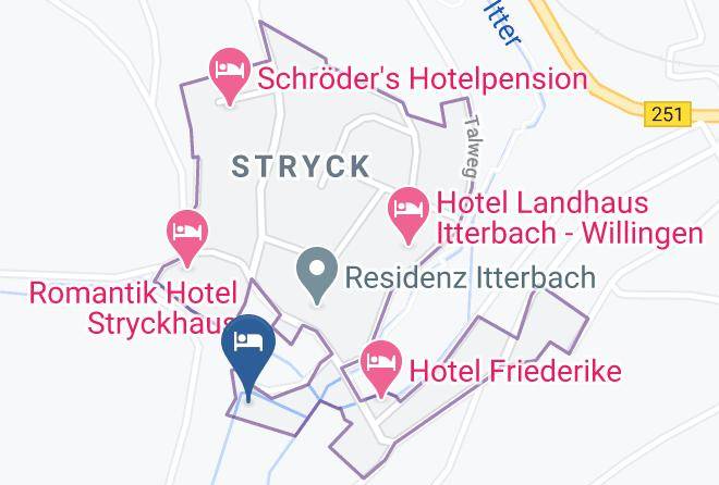 Waldeck Frankenberg - Gutshof Itterbach Maps