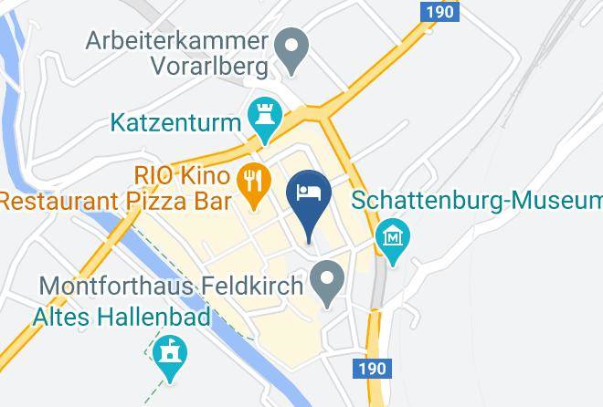 Feldkirch - Gutwinski Hotel & Restaurant Maps