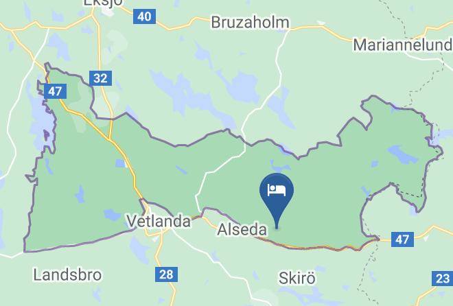 Vetlanda - Gutzeit Ferienhauser Maps