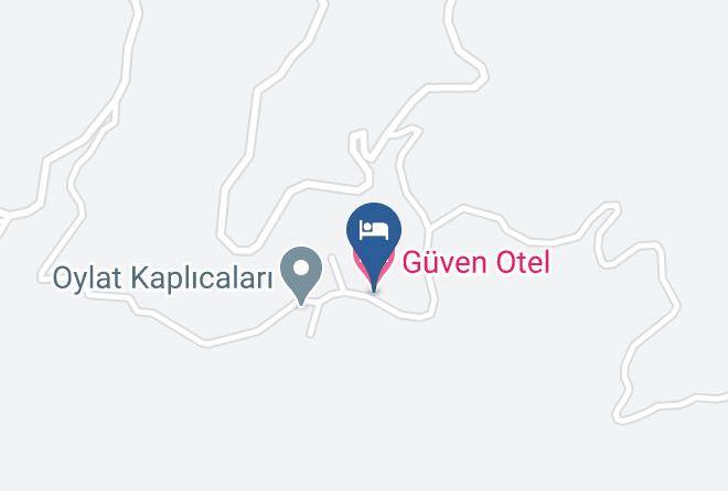 Bursa - Guven Otel Maps