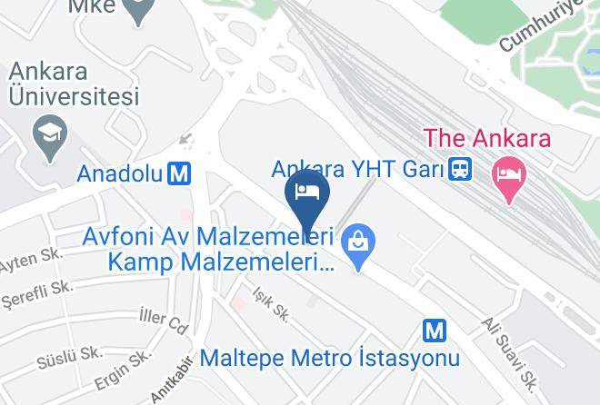 Guvenay Business Hotel Map