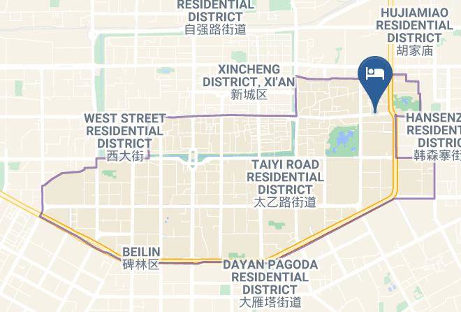 Xi An - Guxiang Wodun Hotel Maps