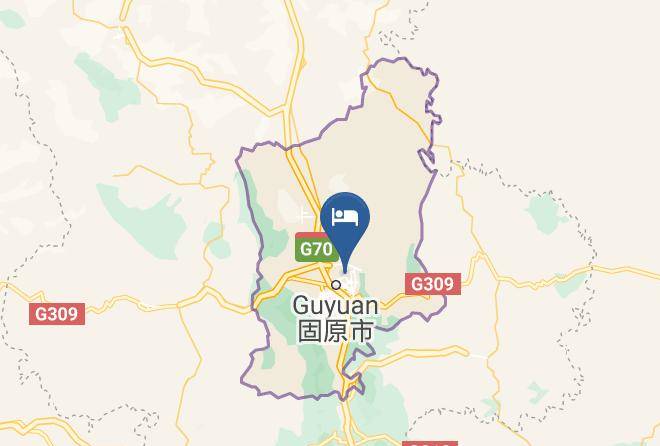 Guyuan - Guyanling Hotel Maps